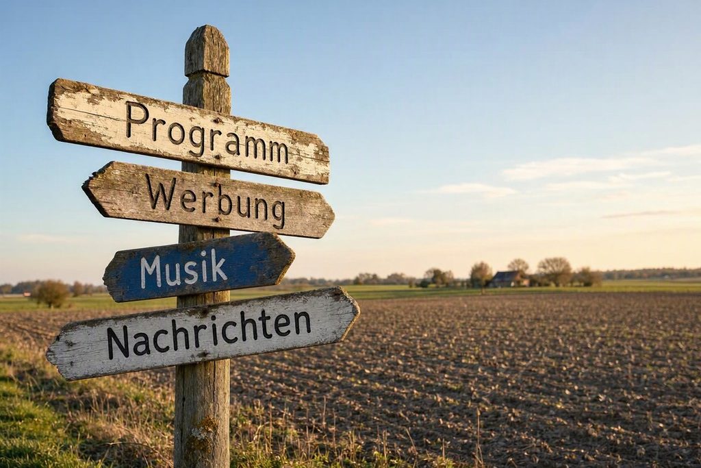 Ein Radiostream kann viele verschiedene Richtungen gleichzeitig nehmen.